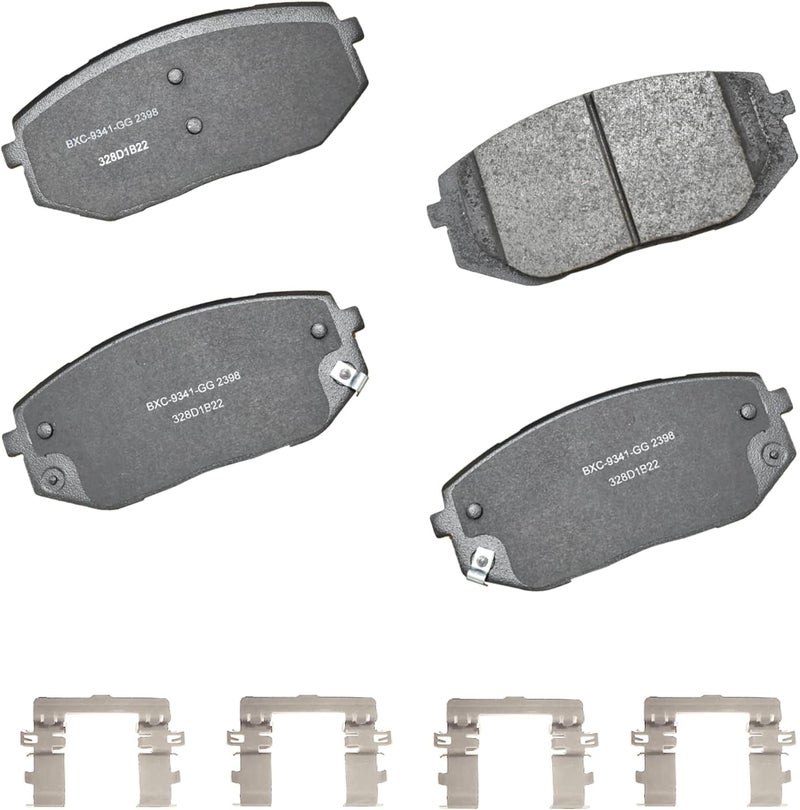 Bendix Premium SBC2398 Ceramic Front Brake Pads for Hyundai Ioniq 5 2023-2022, Tucson 2022, Kia EV6 2023-2022, Sportage 2023-2021 - Image 1